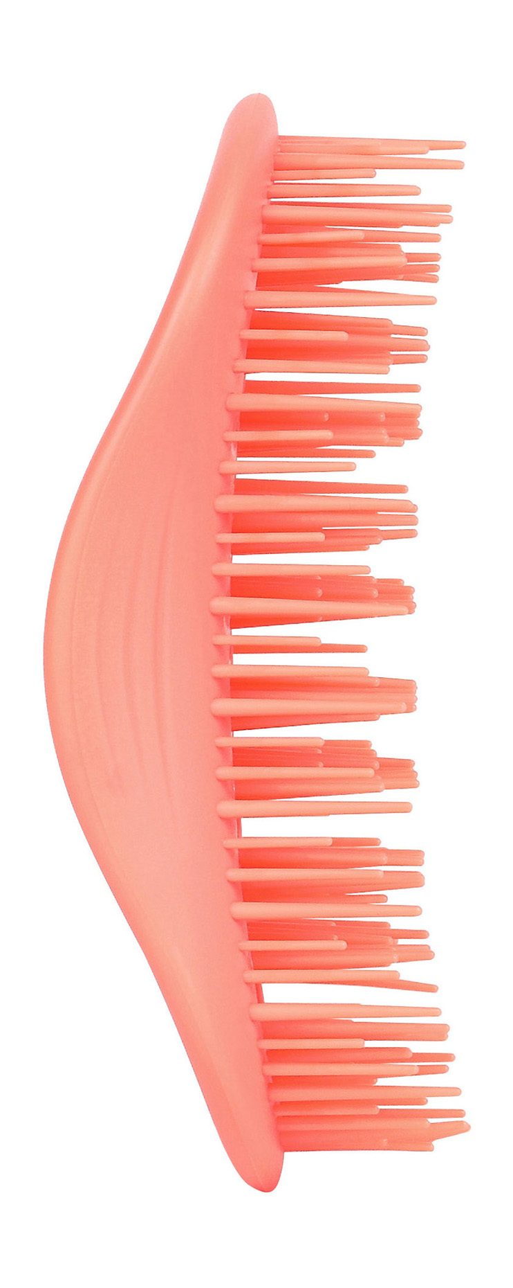 SOLOMEYA Расческа для сухих и влажных волос АРОМАТ ПЕРСИКА Aroma Brush For Wet&Dry Hair Peach Mini
