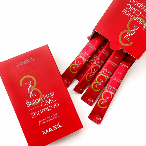 MASIL 3 SALON HAIR CMC SHAMPOO STICK POUCH  шампунь для волос с аминокислотами 8мл*1шт