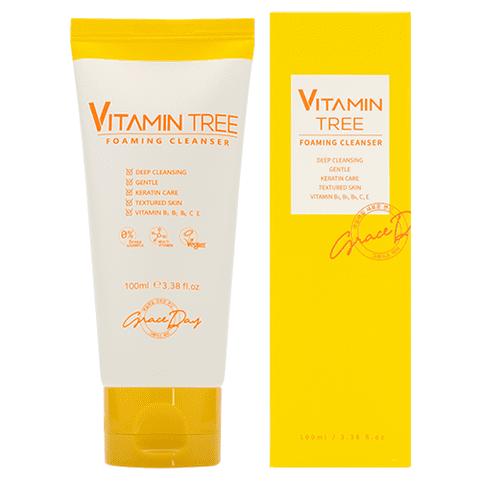 GraceDay  Очищающая пенка для умывания с витаминами - Vitamin Tree Foaming Cleanser, 100мл
