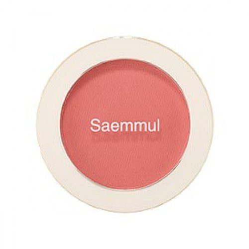 THE SAEM Румяна компактные Saemmul Single Blusher CR02 Baby Coral  5гр