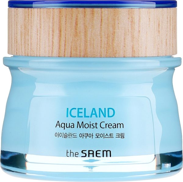 Iceland Aqua Moist Cream 60ml,Увлажняющий крем для лица 60 мл