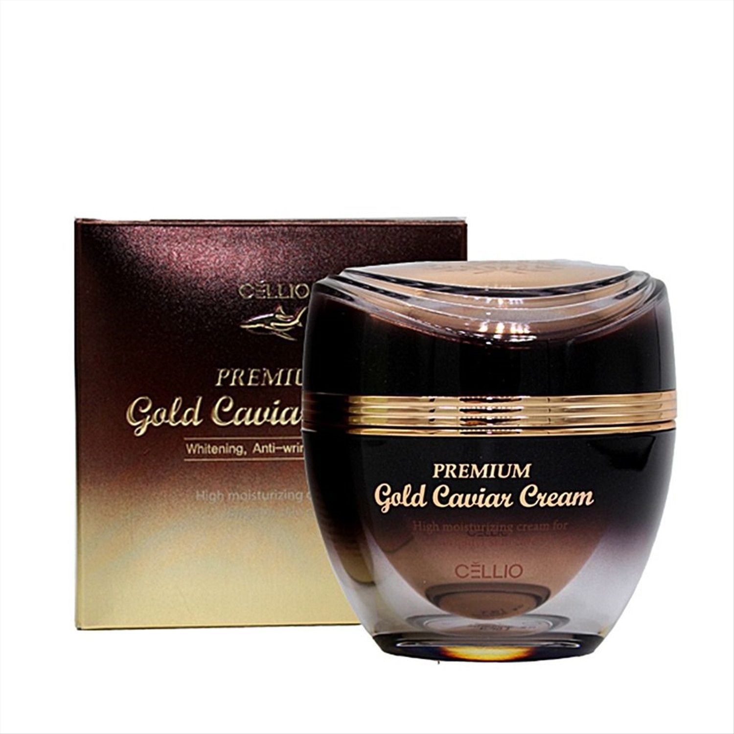 CELLIO Крем для лица омолаживающий с экстрактом икры и золота/PREMIUM GOLD CAVIAR CREAM 50ml