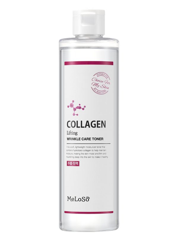 Meloso Collagen Lifting Wrinkle Care Toner Лифтинг-тонер с коллагеном против морщин, 300 мл