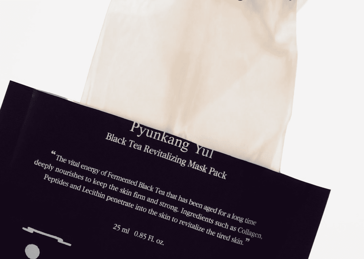 Pyunkang Yul Маска тканевая восстанавливающая/Black Tea Revitalizing Mask Pack 25ml Pyunkang Yul Маска тканевая восстанавливающая/Black Tea Revitalizing Mask Pack 25ml