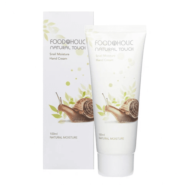 FOODAHOLIC Moisture Hand Cream Snail Крем для рук с экстрактом муцина улитки (100ml)