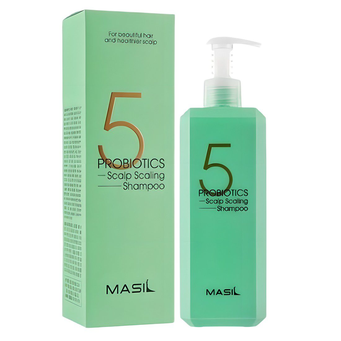 MASIL 5 PROBIOTICS SCALP SCALING SHAMPOO Шампунь/кожи головы глубокоочищающий с пробиотиками 500мл
