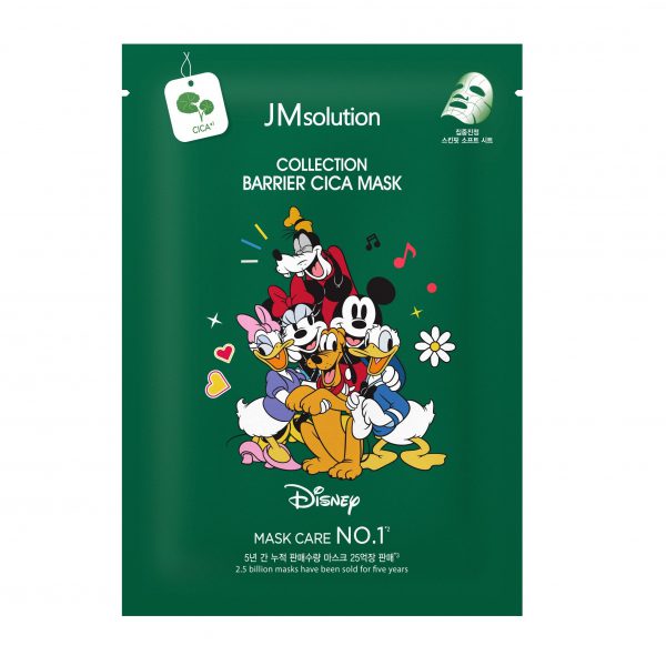 JMsolution Disney Collection Barrier Cica Mask Интенсивная успокаивающая маска с центеллой 30мл*1шт