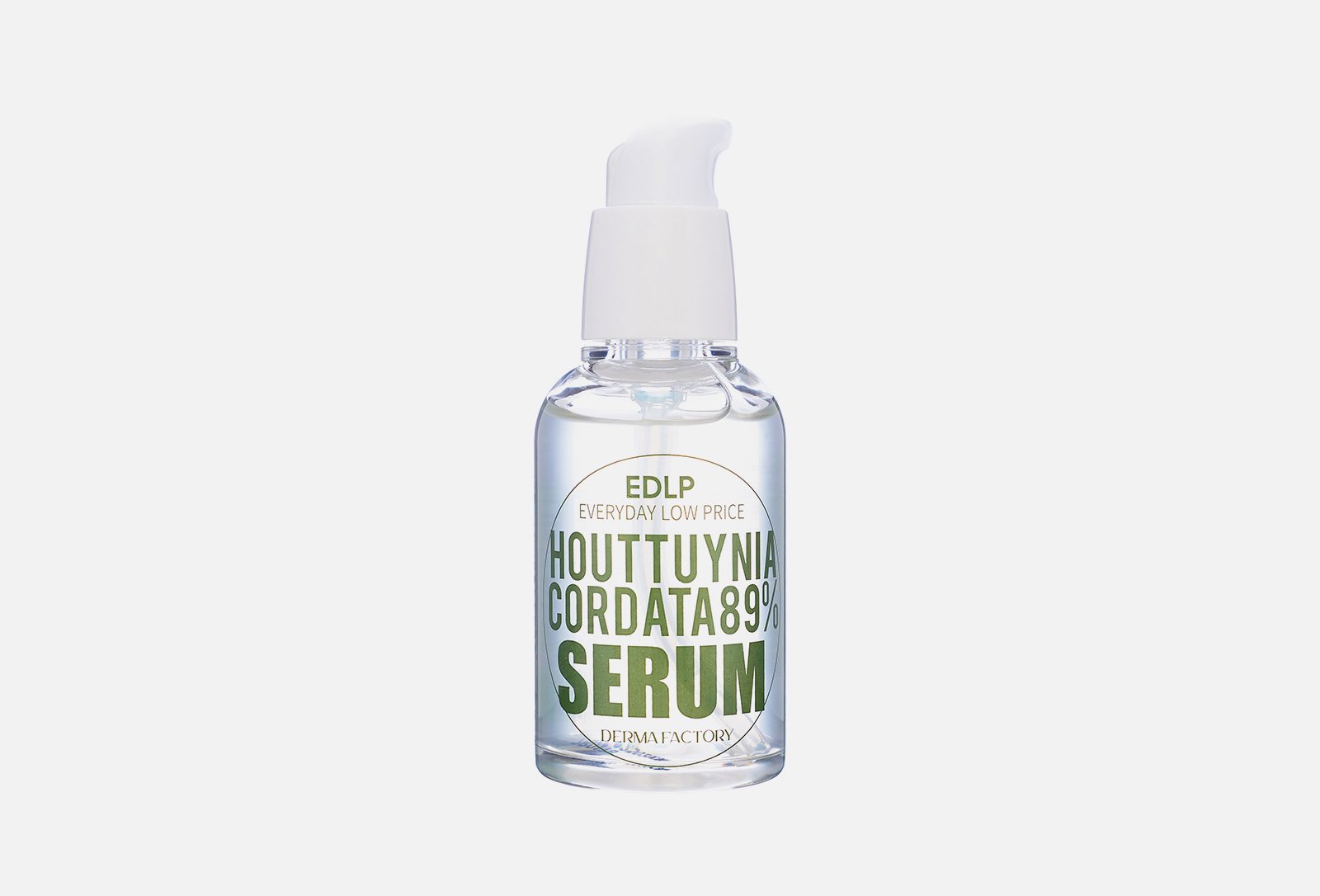 Derma Factory Houttuynia Cordata 89% Serum Успокаивающая сыворотка для лица с экстрактом цветка хаут