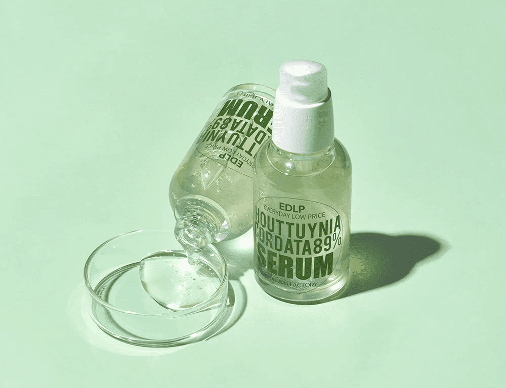 Derma Factory Houttuynia Cordata 89% Serum Успокаивающая сыворотка для лица с экстрактом цветка хаут