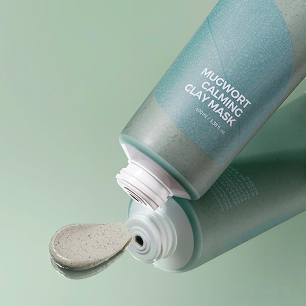 IsNtree Пробник Глиняная маска с экстрактом полыни для проблемной кожи Mugwort Calming Clay Mask 3мл