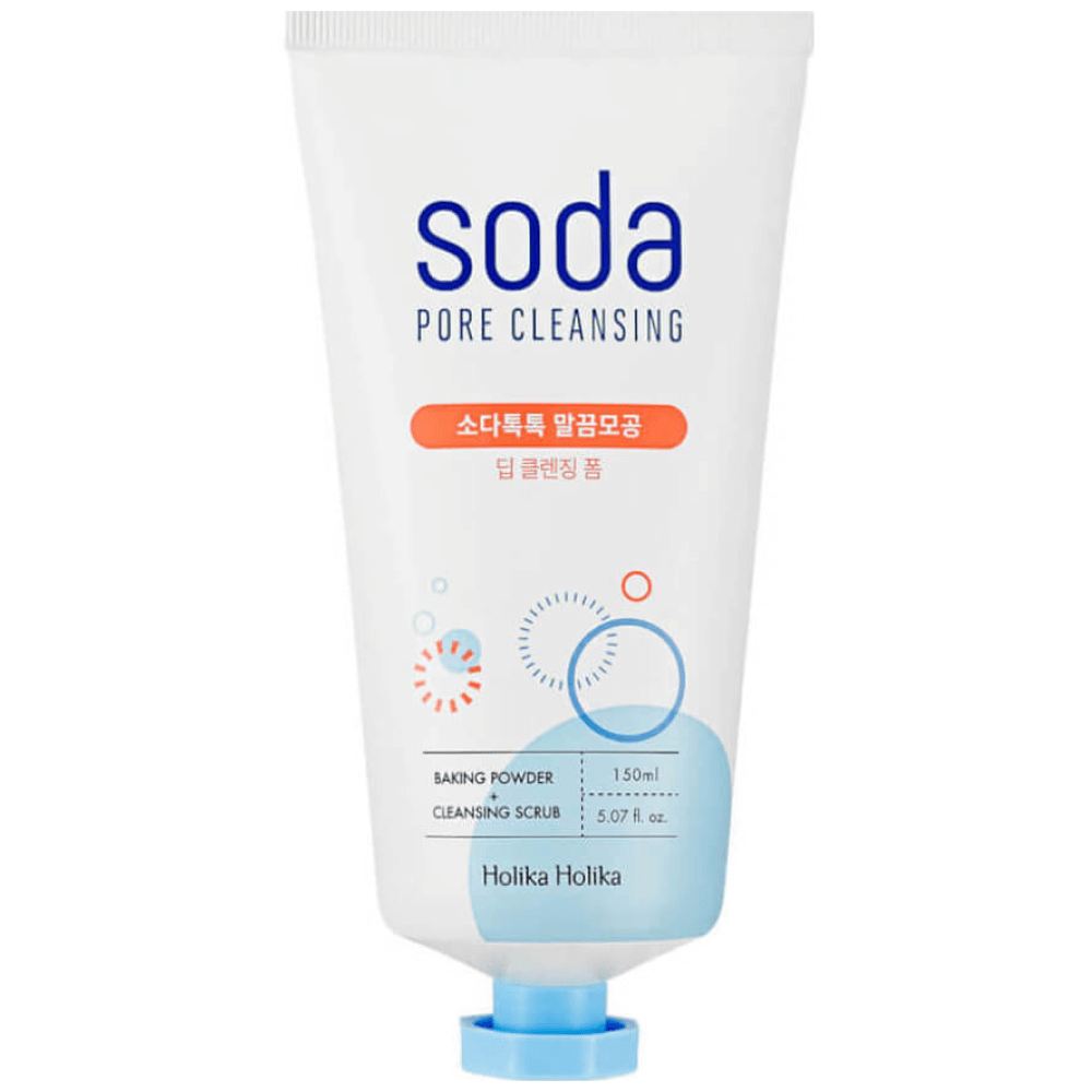 Holika Holika Soda Pore Cleansing Deep Cleansing Foam, Очищающая пенка для лица 150 мл