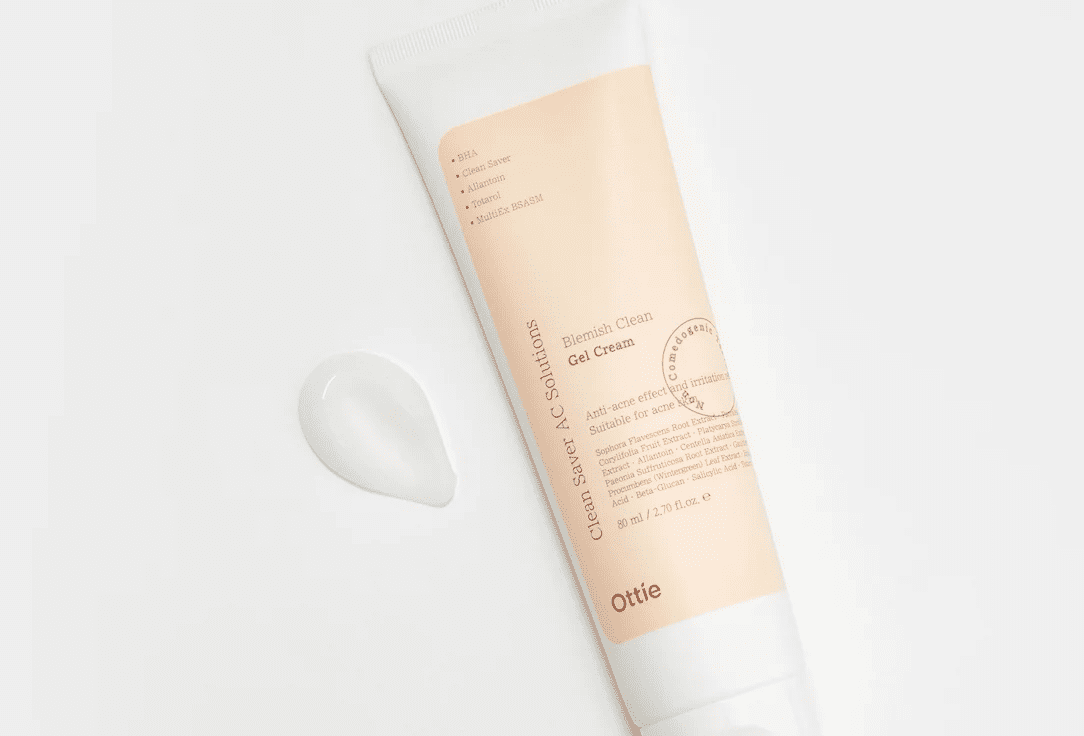 OTTIE Blemish Clean Gel Cream Крем-гель для проблемной кожи c салициловой кислотой (80 мл)