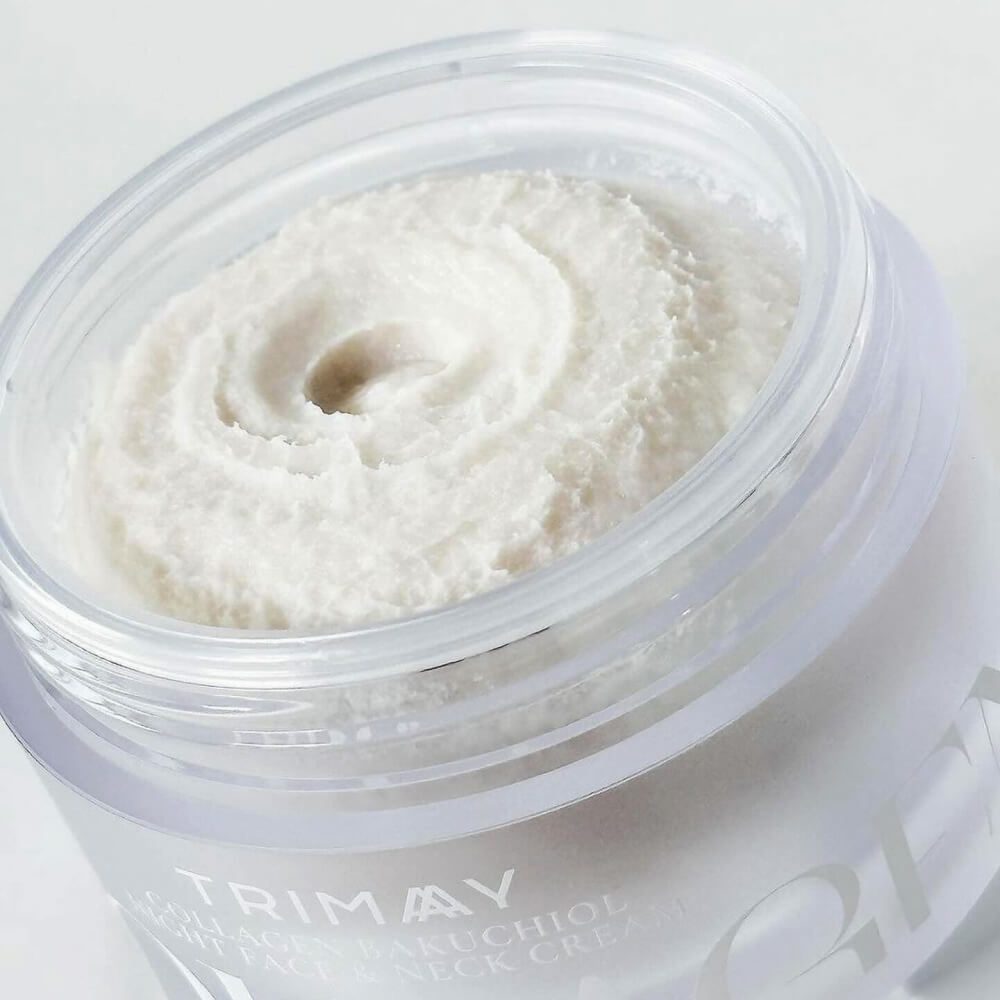 TRIMAY Ночной крем для лица и шеи с бакучиолом Collagen Bakuchiol Night Face & Neck Cream TRIMAY Ночной крем для лица и шеи с бакучиолом Collagen Bakuchiol Night Face & Neck Cream