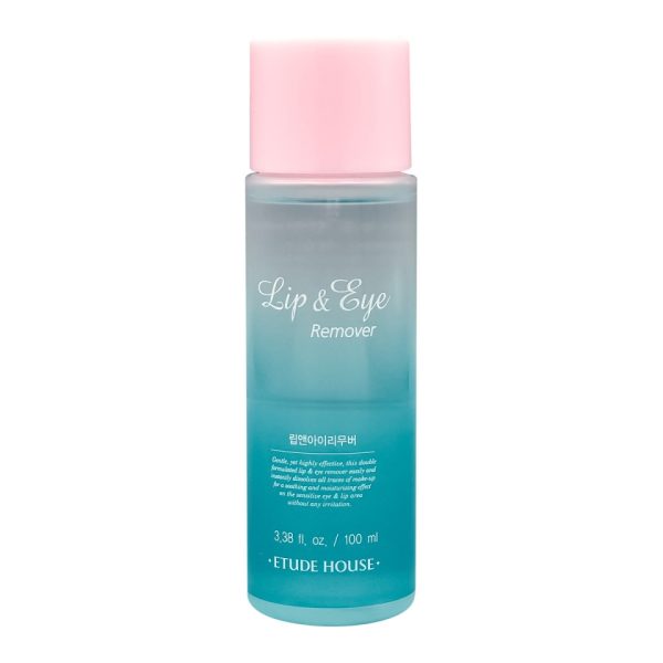 Etude Lip & Eye Remover Двухфазное средство для снятия макияжа с глаз и губ, 100 мл
