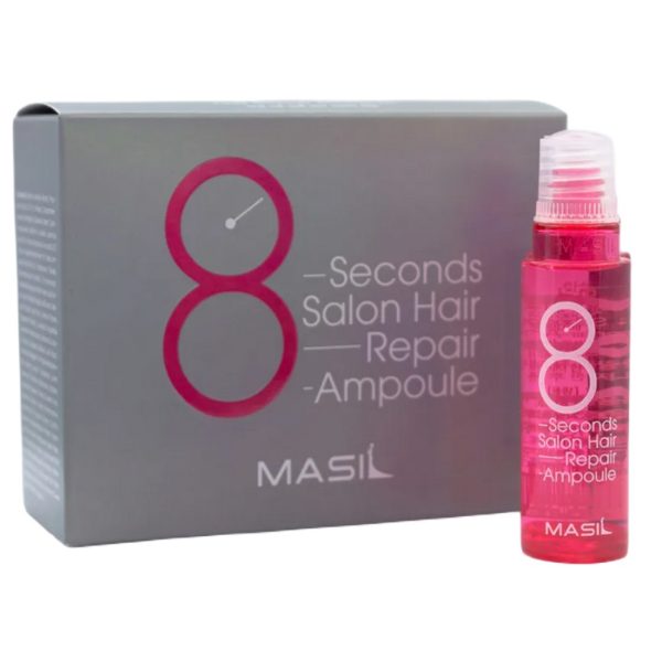 MASIL 8 SECONDS SALON HAIR REPAIR AMPOULE Сыворотка для волос 15ml*1шт