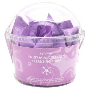 Ayoume Пенка для умывания с коллагеном Enjoy Mini Collagen Cleansing Foam 3гр*1шт