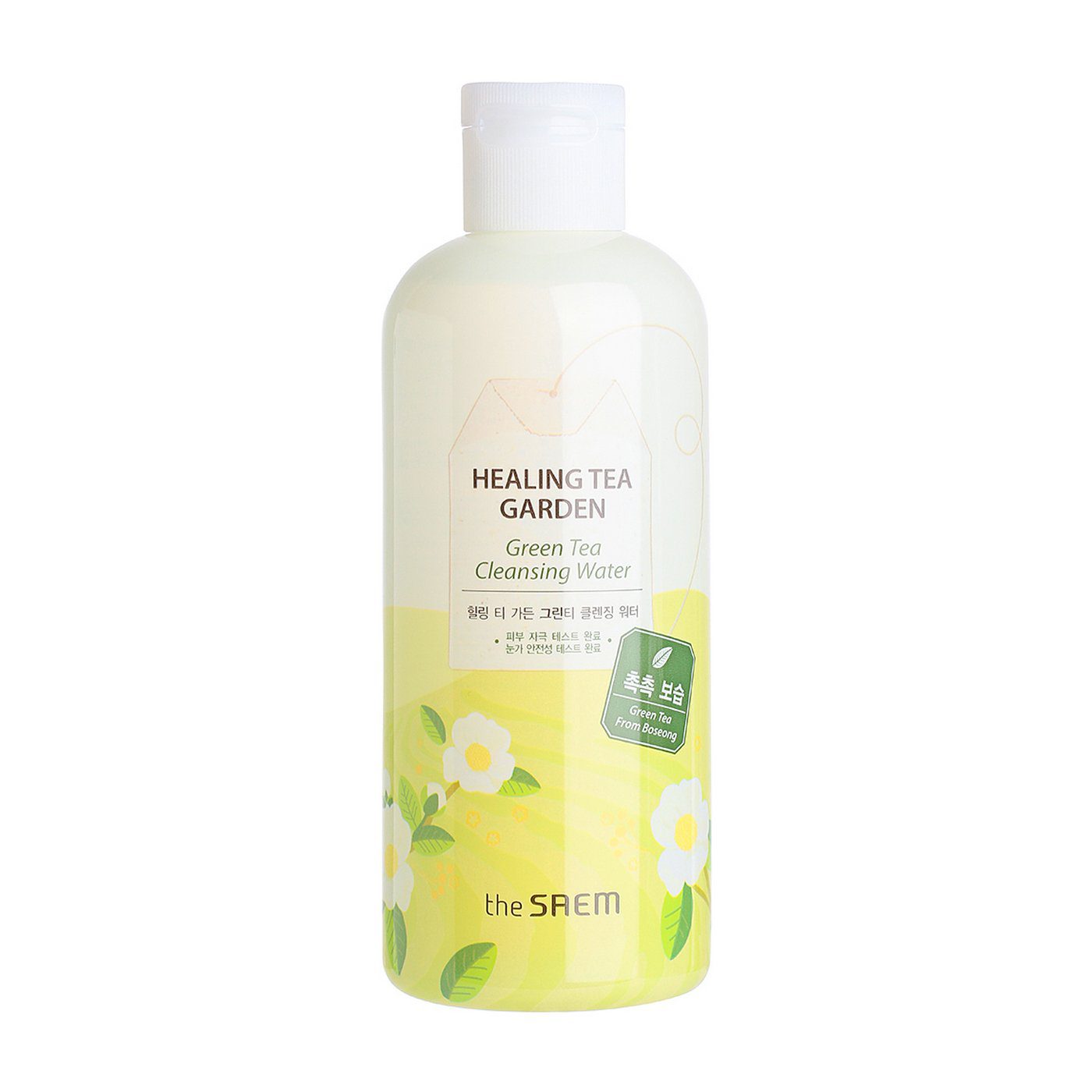 THE SAEM VEGAN Средство для снятия макияжа Healing Tea Garden Green Tea Cleansing Water 300ml