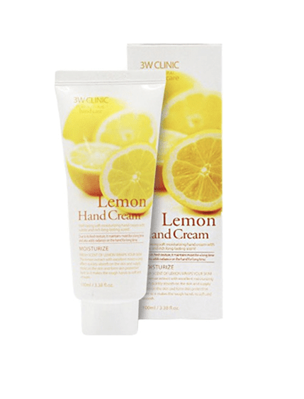 3W Clinic Увлажняющий крем для рук с экстрактом лимона Moisturizing Lemon Hand Cream,100ml