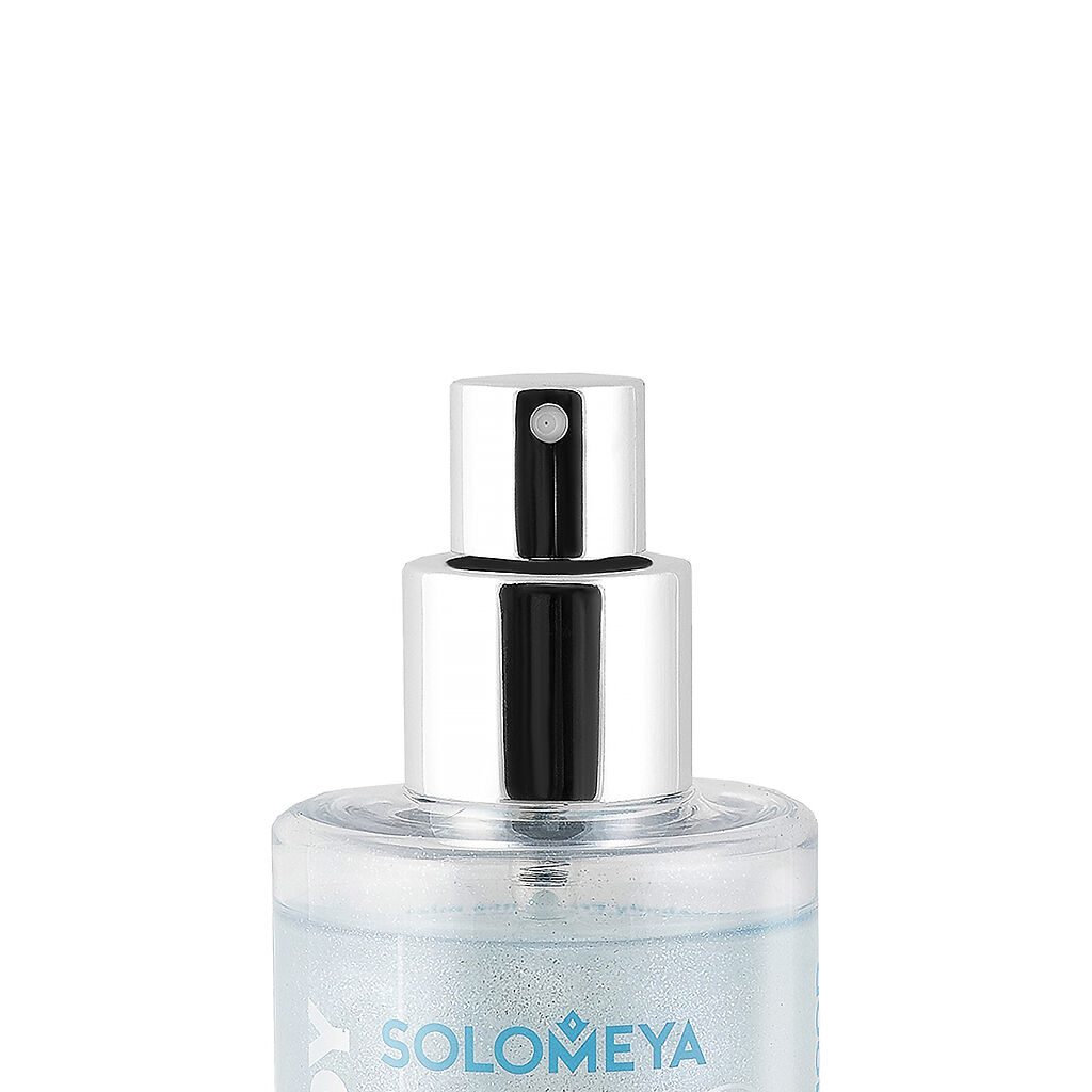 SOLOMEYA Мист/волос, тела ЧЁРНАЯ ВАНИЛЬ&ПАЧУЛИ+шиммер Mist Black Vanilla&Patchouli+Shimmer 75мл