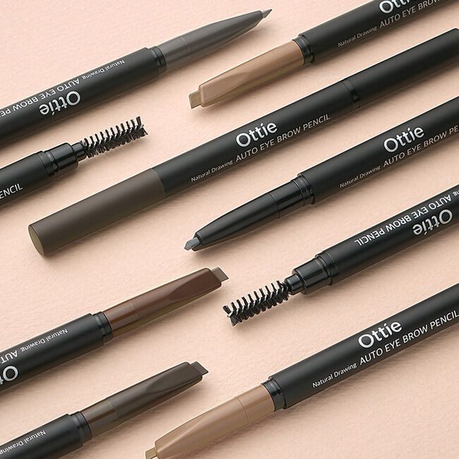 Ottie Natural Drawing Auto Eye Brow Pencil (05 Light Brown) Карандаш для бровей