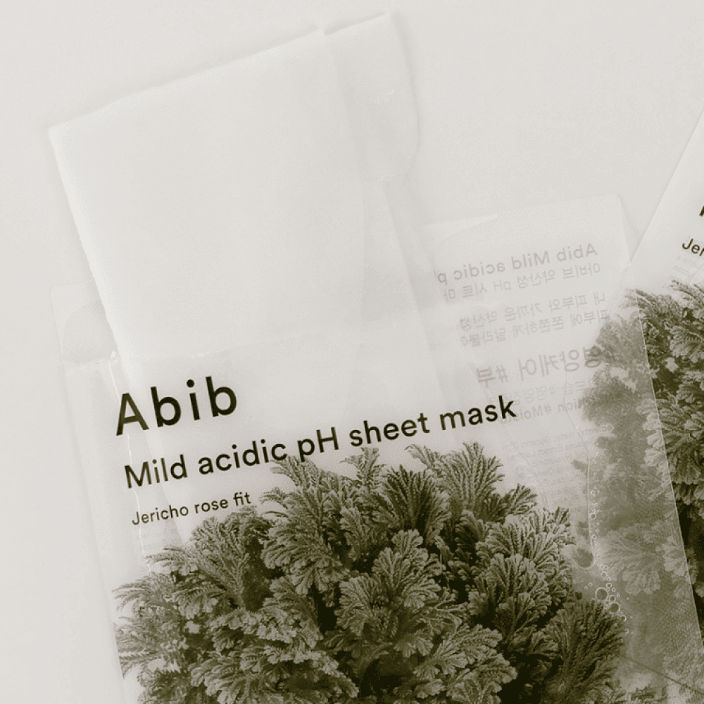 Abib Маска тканевая балансирующая с розой иерихона Mask Sheet Mild Acidic pH Jericho Rose Fit,30мл
