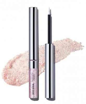 THE SAEM Тени для век Eco Soul Sparkling Eye [Twinkle] PK04 Sweetest 3.3гр