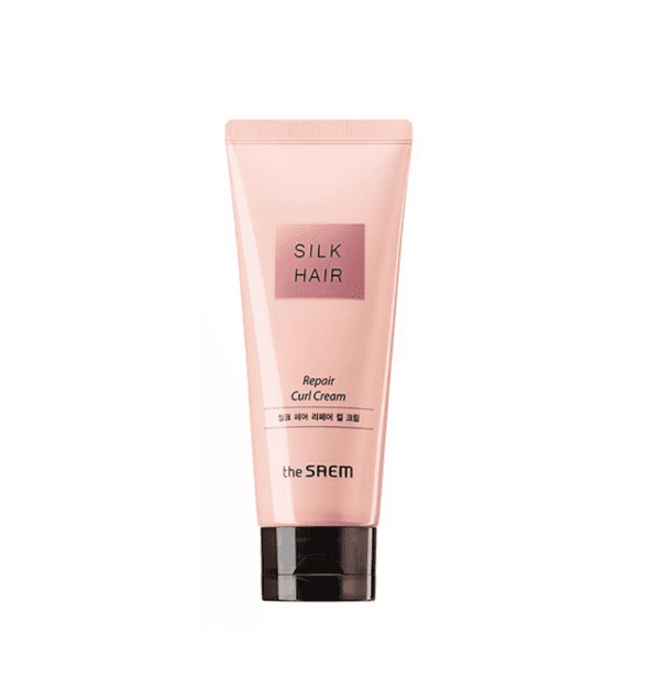 THE SAEM Крем-маска для вьющихся волос Silk Hair Repair Curl Cream 100мл