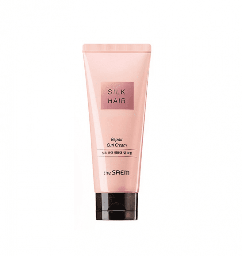 THE SAEM Крем-маска для вьющихся волос Silk Hair Repair Curl Cream 100мл