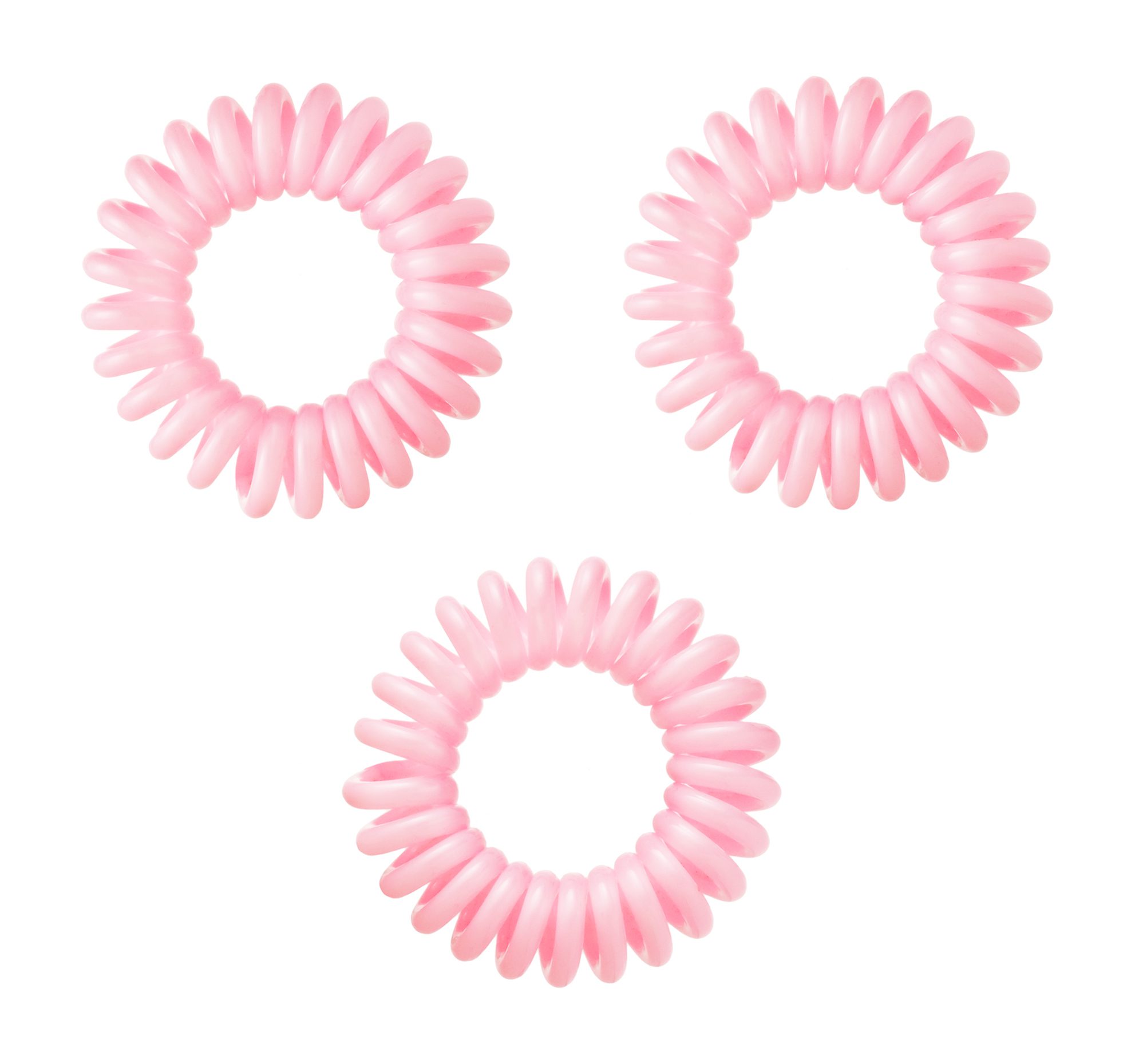 SOLOMEYA НАБОР Арома-резинка для волос КЛУБНИКА Aroma Hair Band Strawberry, 3 шт