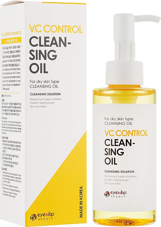 EYENLIP OIL Масло гидрофильное с витаминным комплексом VC control cleansing oil 150мл