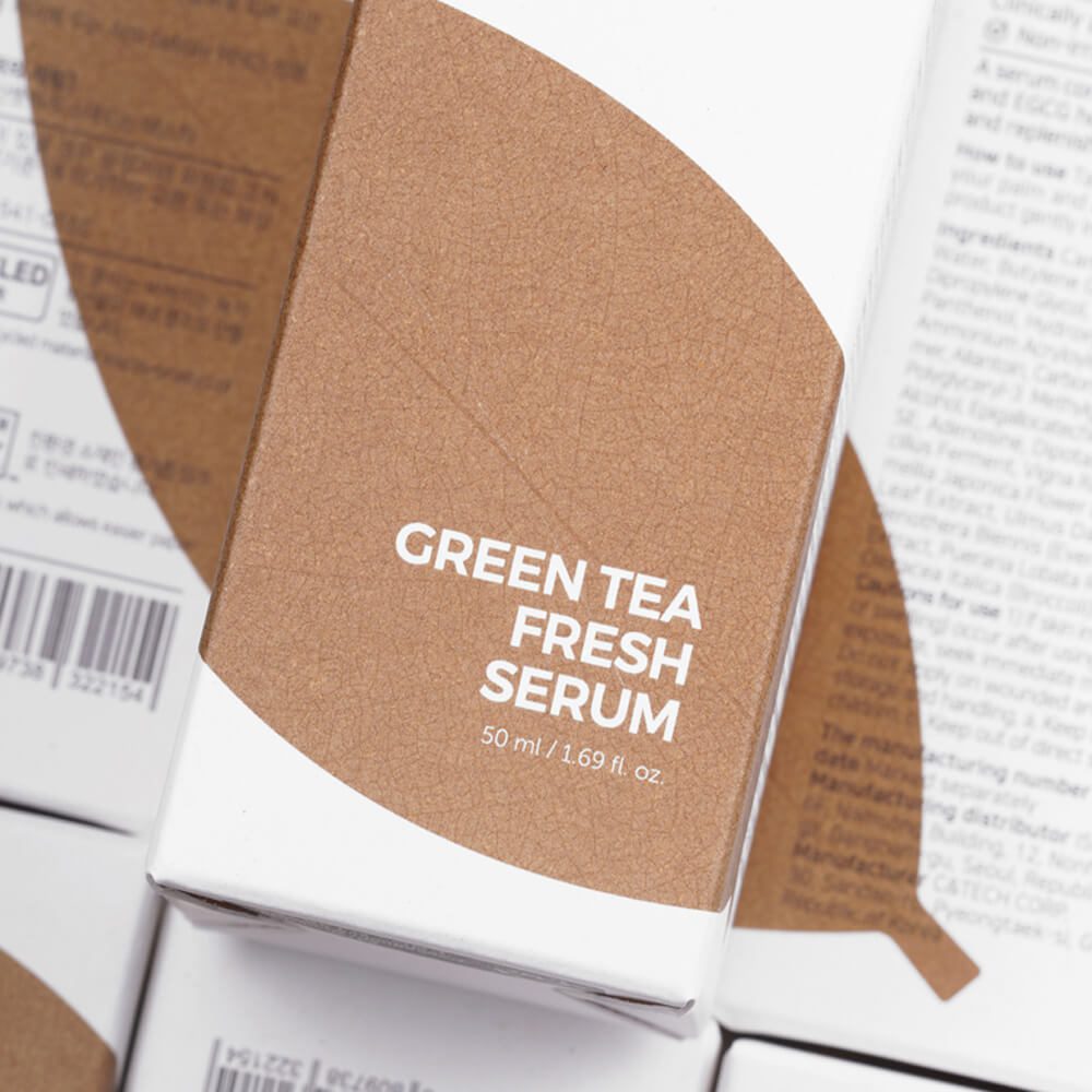 IsNtree Освежающая сыворотка с зелёным чаем Green Tea Fresh Serum
