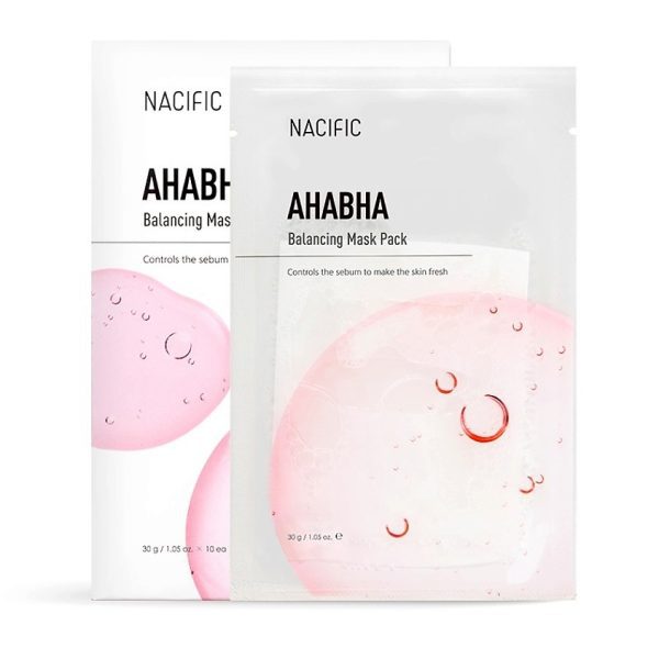 NACIFIC AHA BHA Balancing Mask Pack Маска для лица на тканевой основе 30g