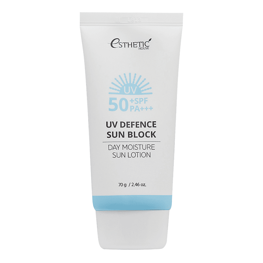 Esthetic House Солнцезащитный крем/UV Defence Sun Block Day Moisture Sun Cream 70g SPF50+/PA+++