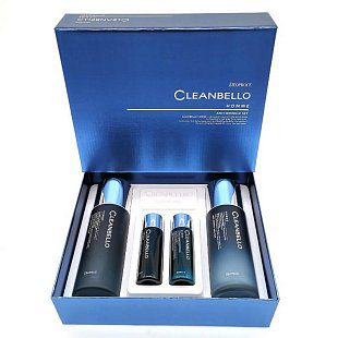Deoproce Мужской антивозрастной набор Cleanbello Homme Anti-Wrinkle Set