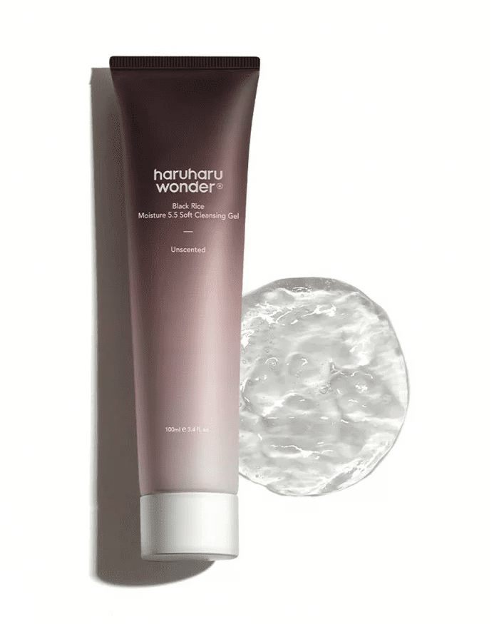 Haruharu wonder Black Rice Moisture 5.5 Soft Cleansing Gel ,Мягкий очищающий гель для лица 10