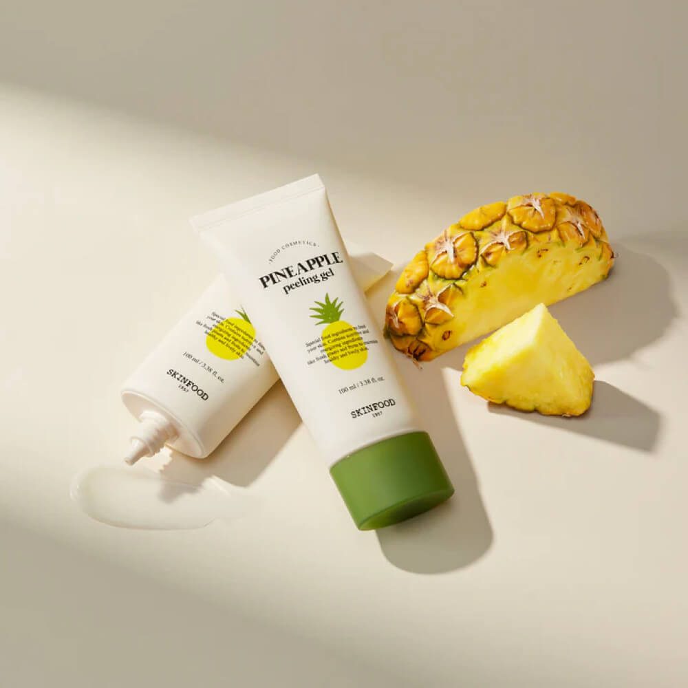 SKIN FOOD Пилинг-скатка с экстрактом ананаса/Pineapple Peeling Gel 100 мл