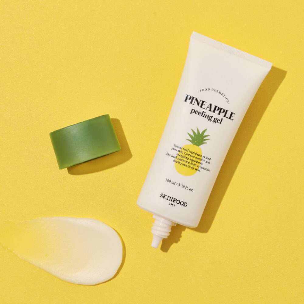 SKIN FOOD Пилинг-скатка с экстрактом ананаса/Pineapple Peeling Gel 100 мл