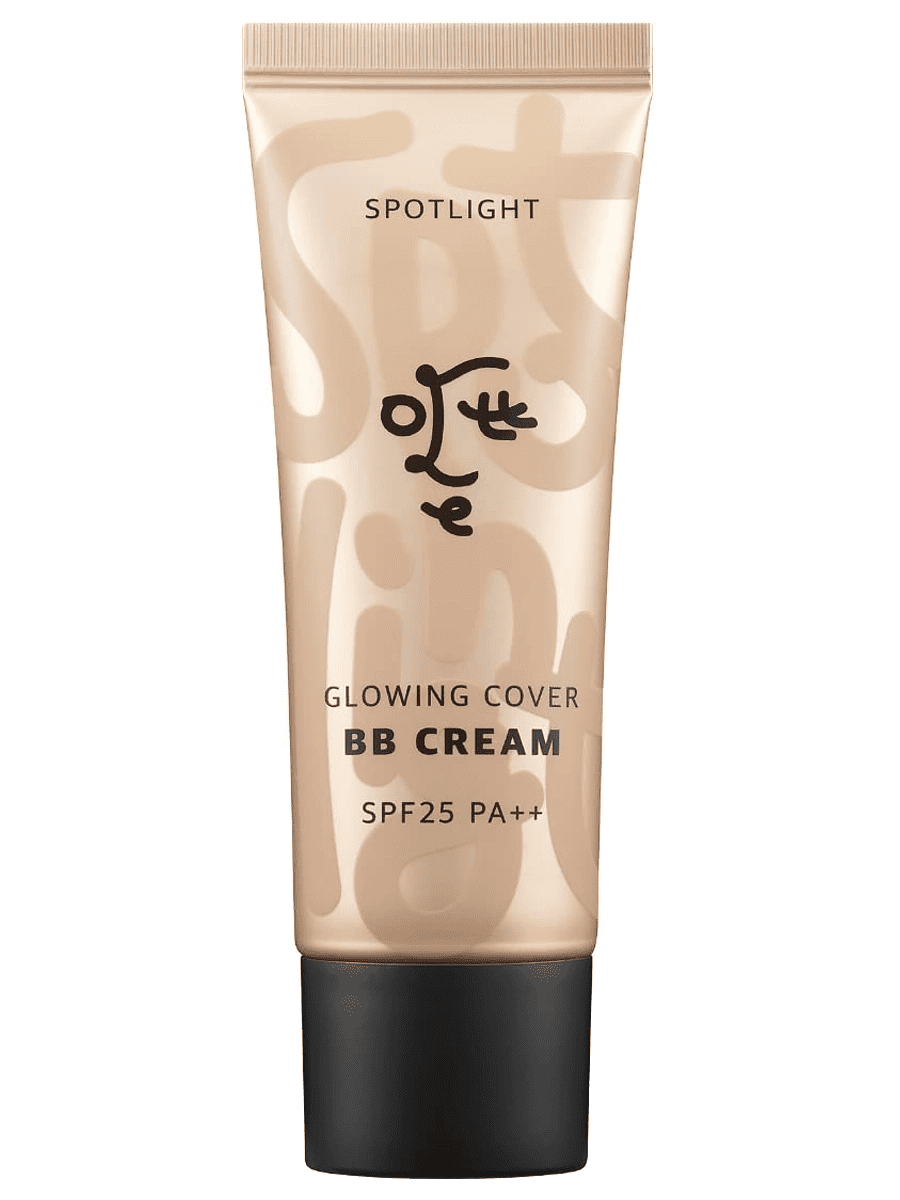 Ottie Spotlight Glowing Cover BB Cream SPF25 PA++ Увлажняющий, придающий сияние ВВ-крем (40 мл)
