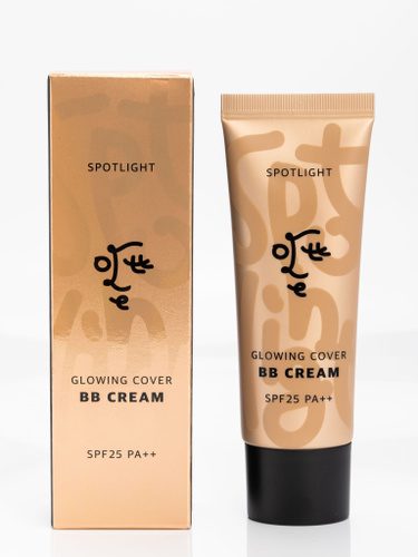Ottie Spotlight Glowing Cover BB Cream SPF25 PA++ Увлажняющий, придающий сияние ВВ-крем (40 мл)