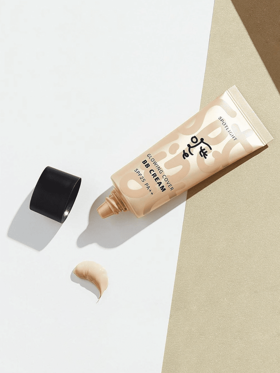 Ottie Spotlight Glowing Cover BB Cream SPF25 PA++ Увлажняющий, придающий сияние ВВ-крем (40 мл)