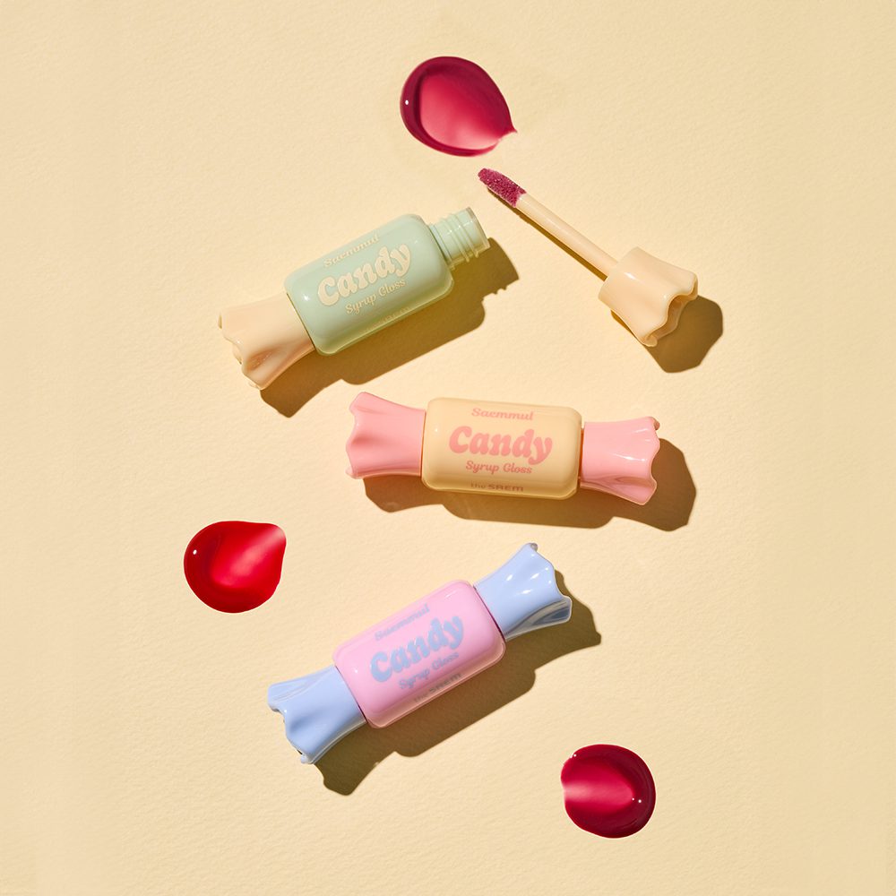 THE SAEM Блеск для губ/Saemmul Candy Syrup Gloss 01 Guava Syrup