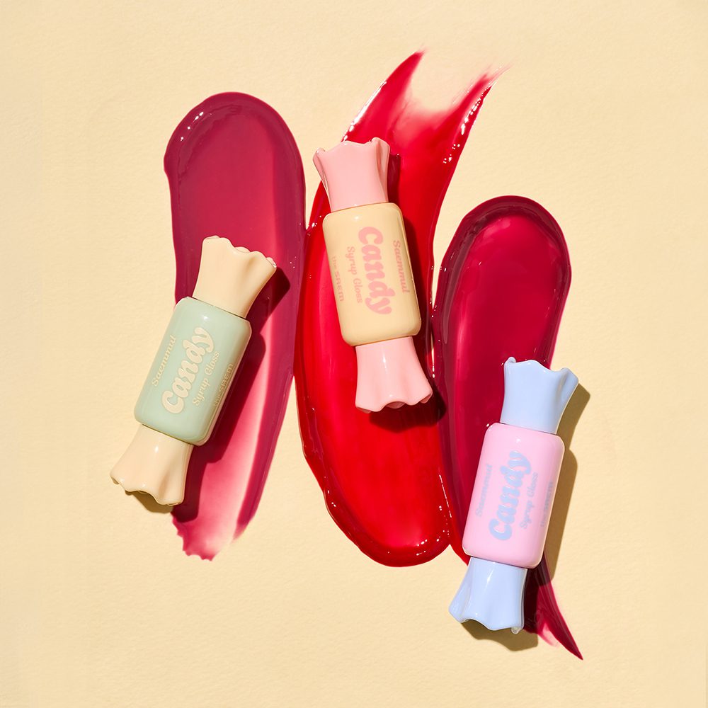 THE SAEM Блеск для губ/Saemmul Candy Syrup Gloss 01 Guava Syrup