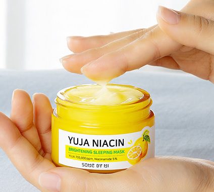 Some By Mi Yuja Niacin 30 Days Miracle Brightening Sleeping Mask Ночная маска с экстрактом юдзу