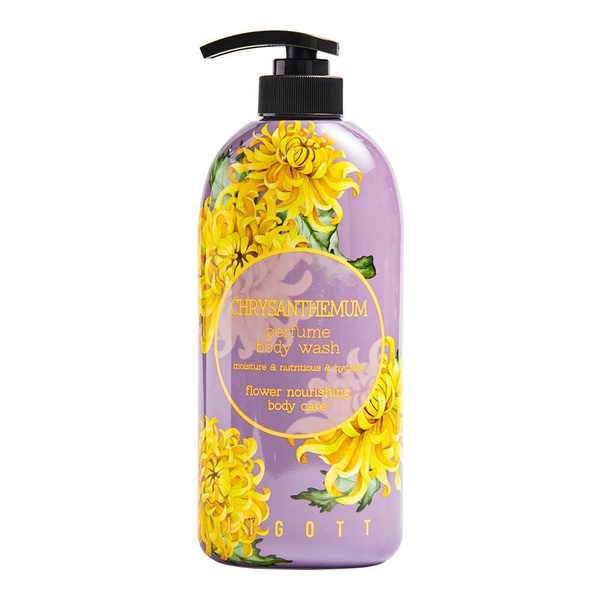 JIGOTT Гель для душа с экстрактом хризантемы/Chrysanthemum Perfume Body Wash 750 мл