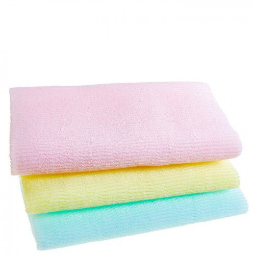 SANGBO CLEAN&BEAUTY Мочалка для душа (28х95) Wave Shower Towel 1шт