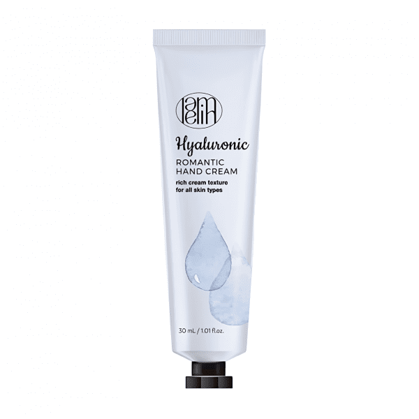 Lamelin Romantic Hand Cream Hyaluronic,Крем для рук с гиалуроновой кислотой 30 мл