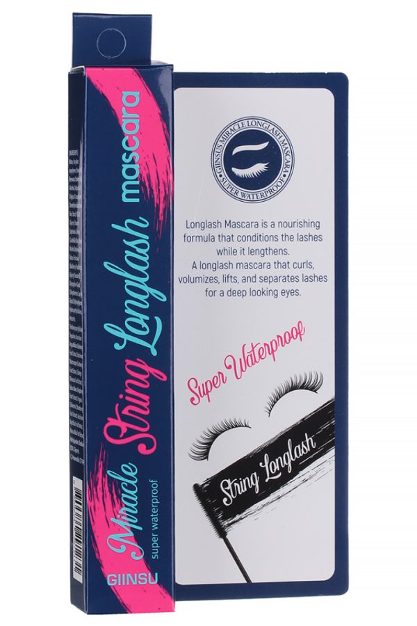 GIINSU MIRACLE STRING LONGLASH MASCARA Тушь для ресниц удлиняющая,13гр