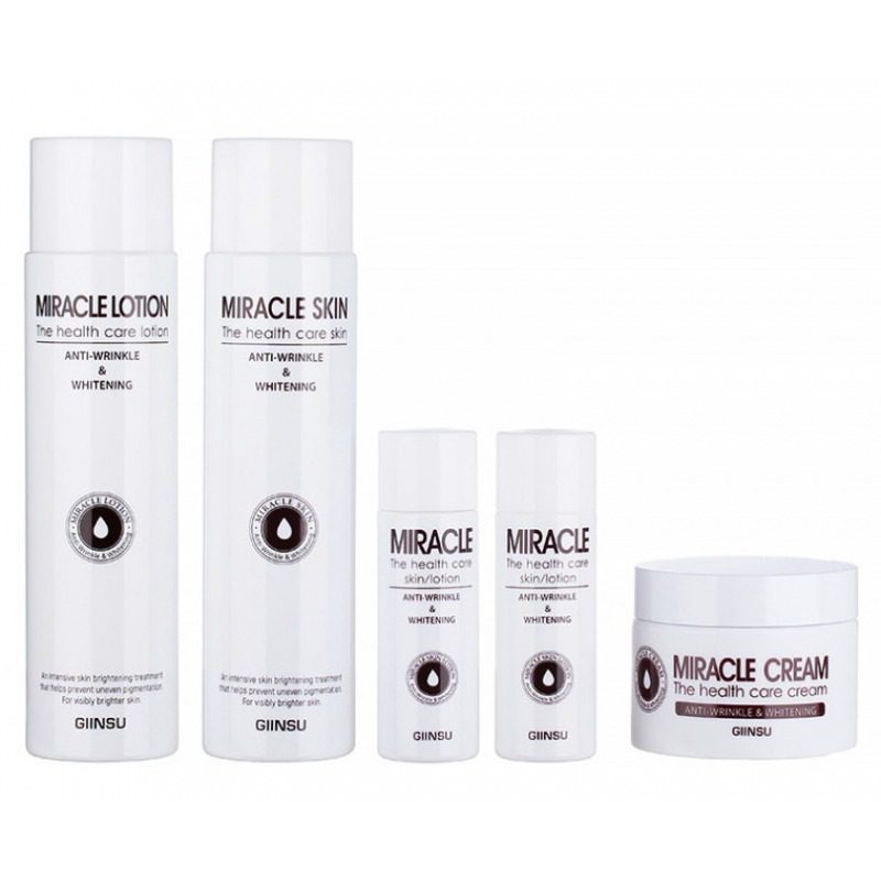 GIINSU SKIN CARE 3 SET (MIRACLE) Набор для лица уходовый осветляющий GIINSU SKIN CARE 3 SET (MIRACLE) Набор для лица уходовый осветляющий