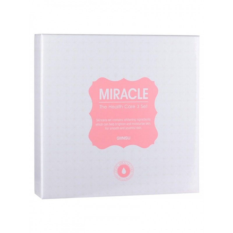 GIINSU SKIN CARE 3 SET (MIRACLE) Набор для лица уходовый осветляющий GIINSU SKIN CARE 3 SET (MIRACLE) Набор для лица уходовый осветляющий