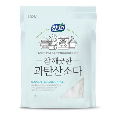 LN Chamgreen Универсальное кислородный отбеливатель Chamgreen Sodium Percarbonate 1kg Pouch